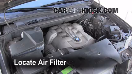 2006 BMW X5 4.4i 4.4L V8 Air Filter (Engine) Check